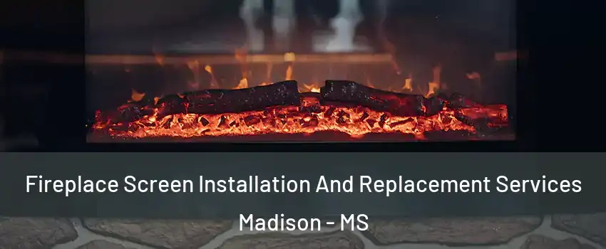  Fireplace Screen Installation And Replacement Services Madison - MS