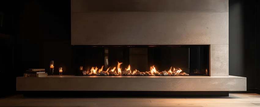 Gas Fireplace Ember Bed Design Services in Madison, Mississippi