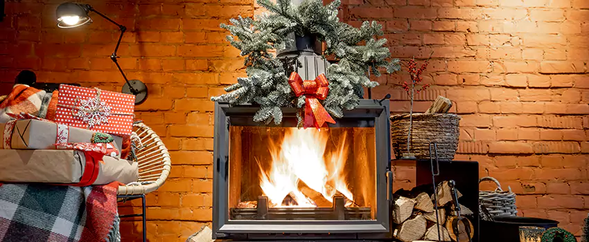 Travis Industries Linear Gas Fireplace Installation in Madison, Mississippi