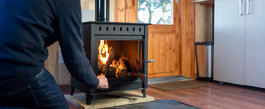Open Hearth Wood Fireplace Installation in Madison, MS