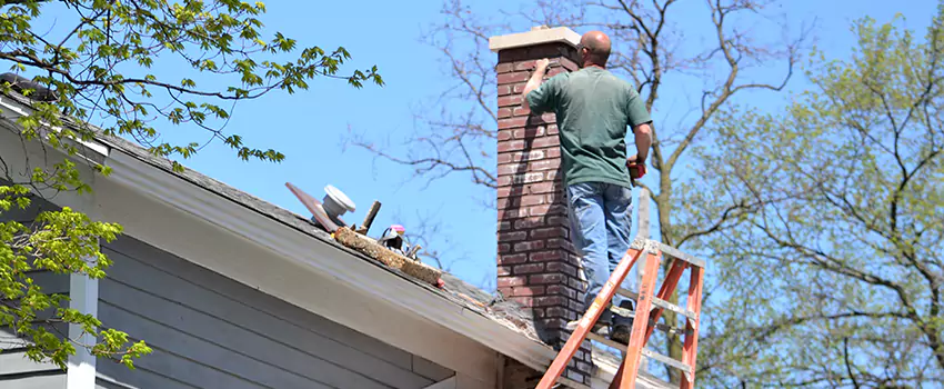 Vinyl and PVC Chimney Flashing Installation in Madison, MS
