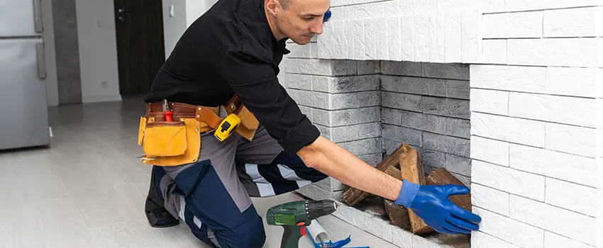 Fireplace Damaged Damper Frame Repair Services in Madison, Mississippi