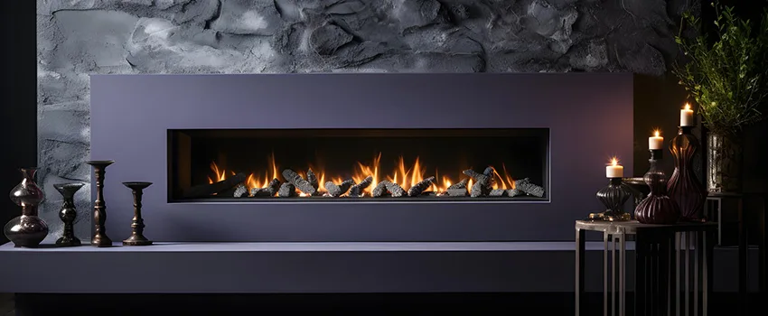 Ember Bed for Ventless Gas Fireplace in Madison, MS